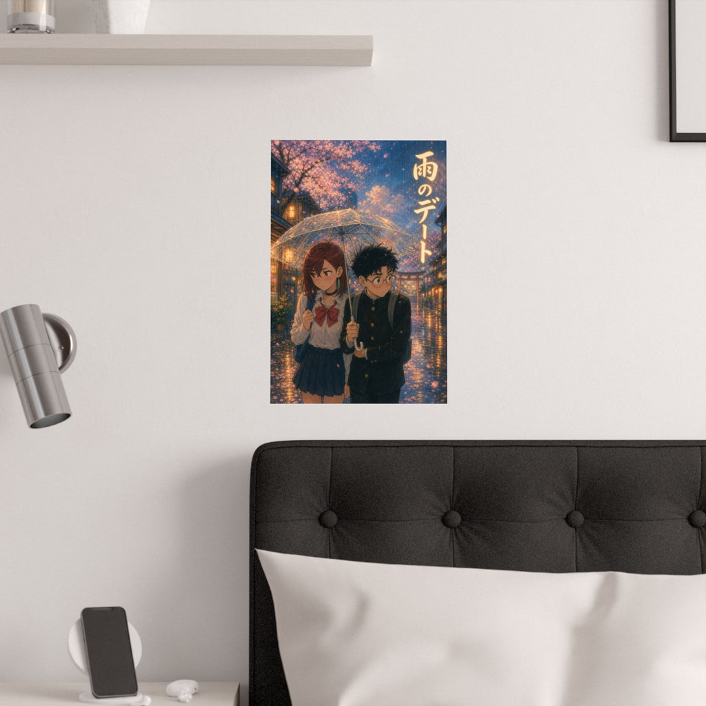 Dandadan Ddd02 Rain Umbrella Ghibli Anime Poster