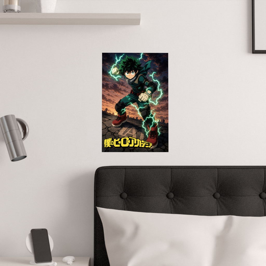 My Hero Academia G1 Deku Fullcowl Anime Poster