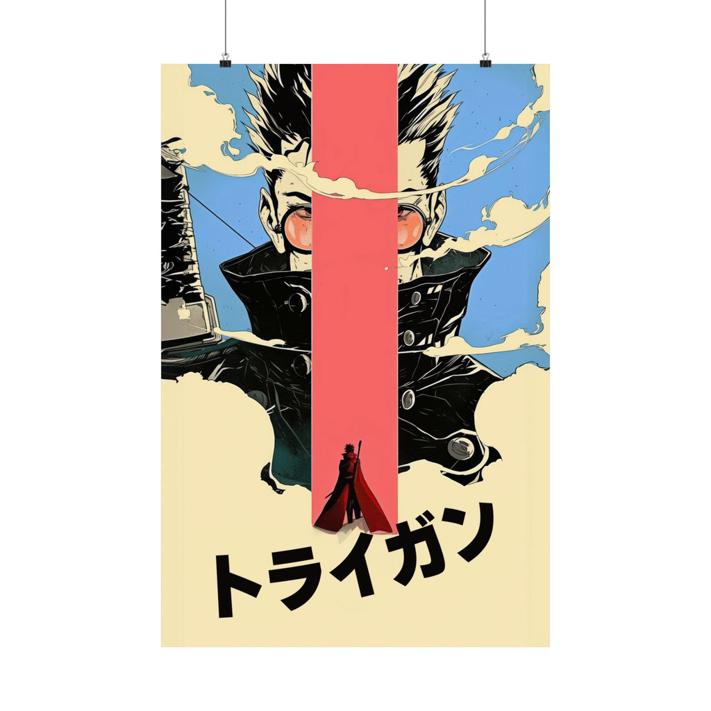 Trigun Poster Retro Anime Poster