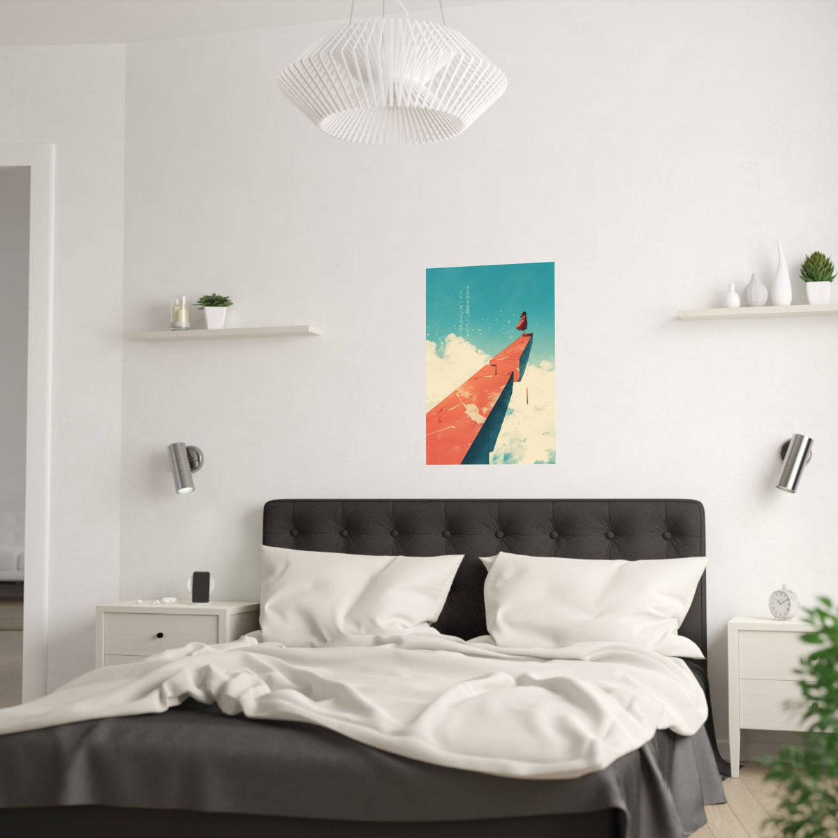 Sky - Pole above the Clouds Anime Poster