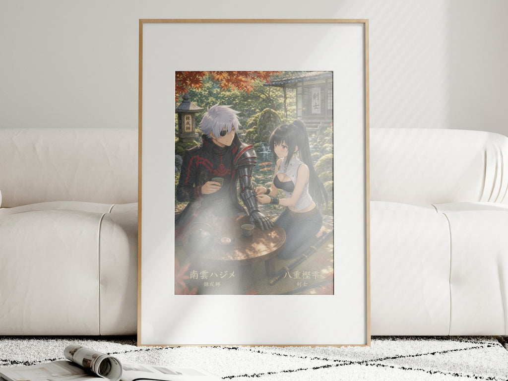 Arifureta Romance Plus Hajime Shizuku Tea Garden Anime Poster