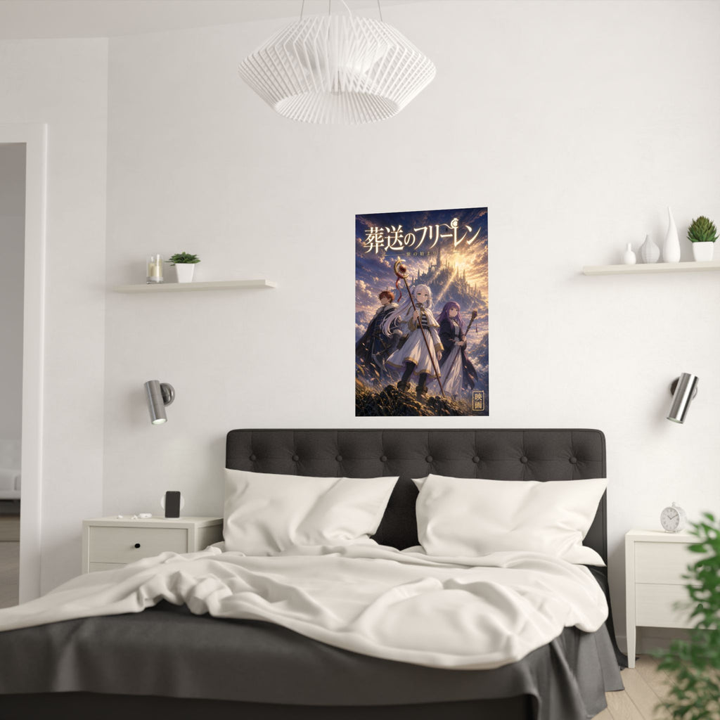 Frieren Fr11 Cinematic Anime Poster