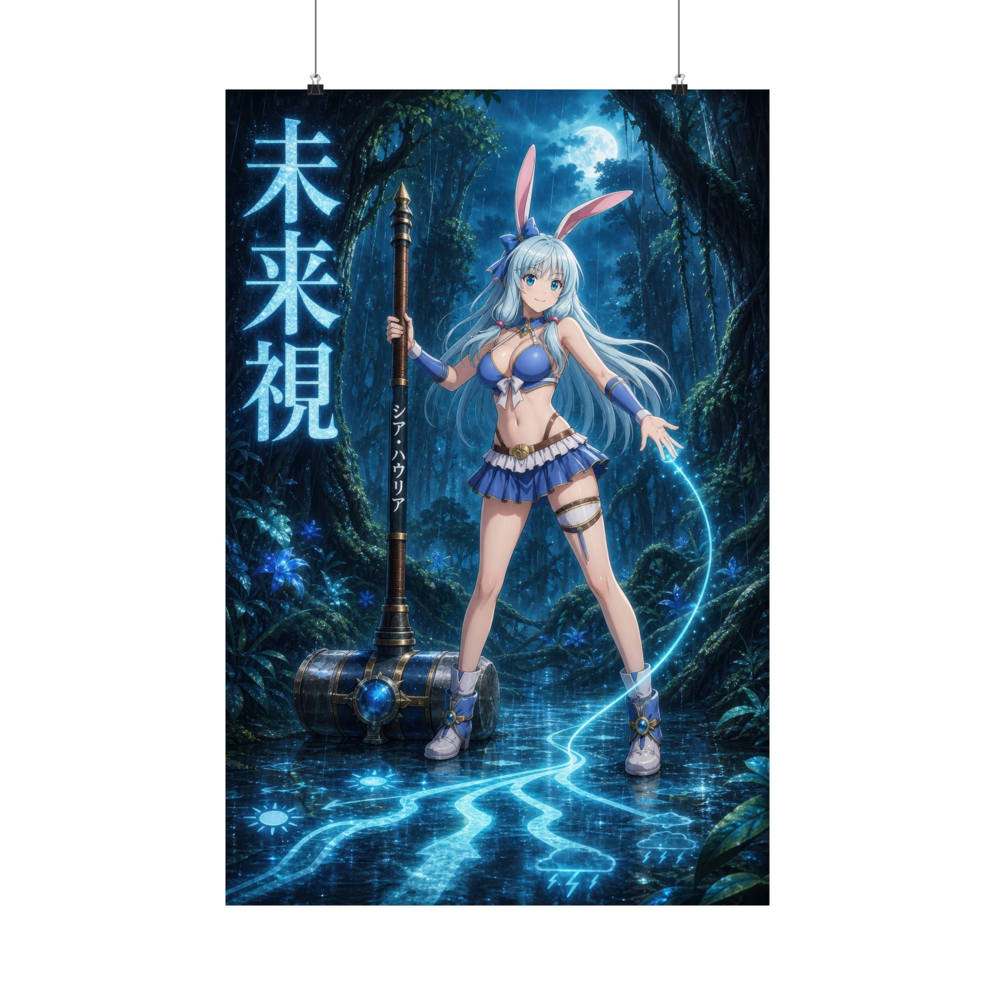 Arifureta Shea Future Sight Heroine Power Portrait Anime Poster