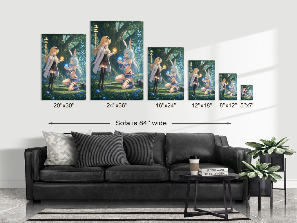 Arifureta Yue Shea Sea Of Trees Magic Training Anime Poster