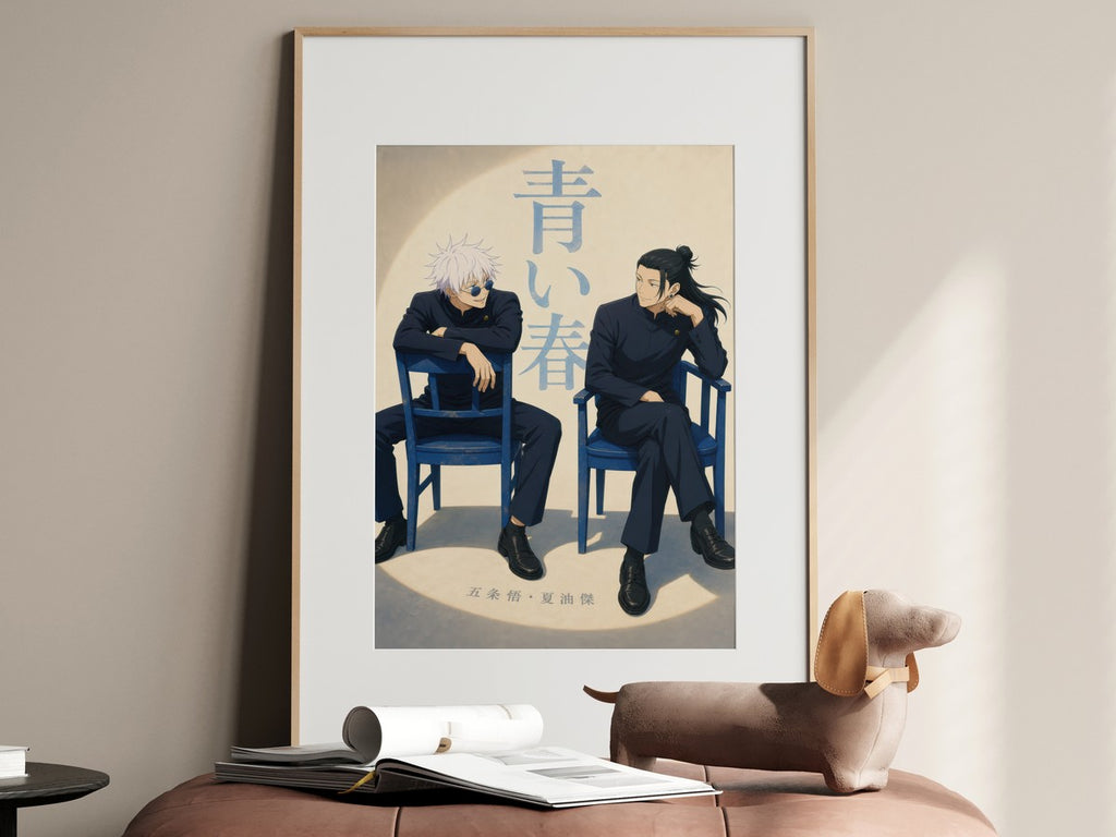 Jjk-Kv-Group02 Blue-Spring-Chairs Gpt-Image-2 Pixazo Medium V01 Anime Poster