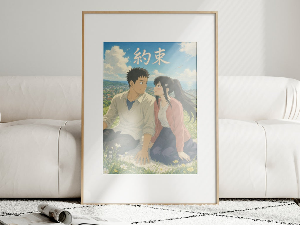 Kaiju No. 8 Kj8 R07 Kafka Mina Hilltop Love Miyazaki Anime Poster