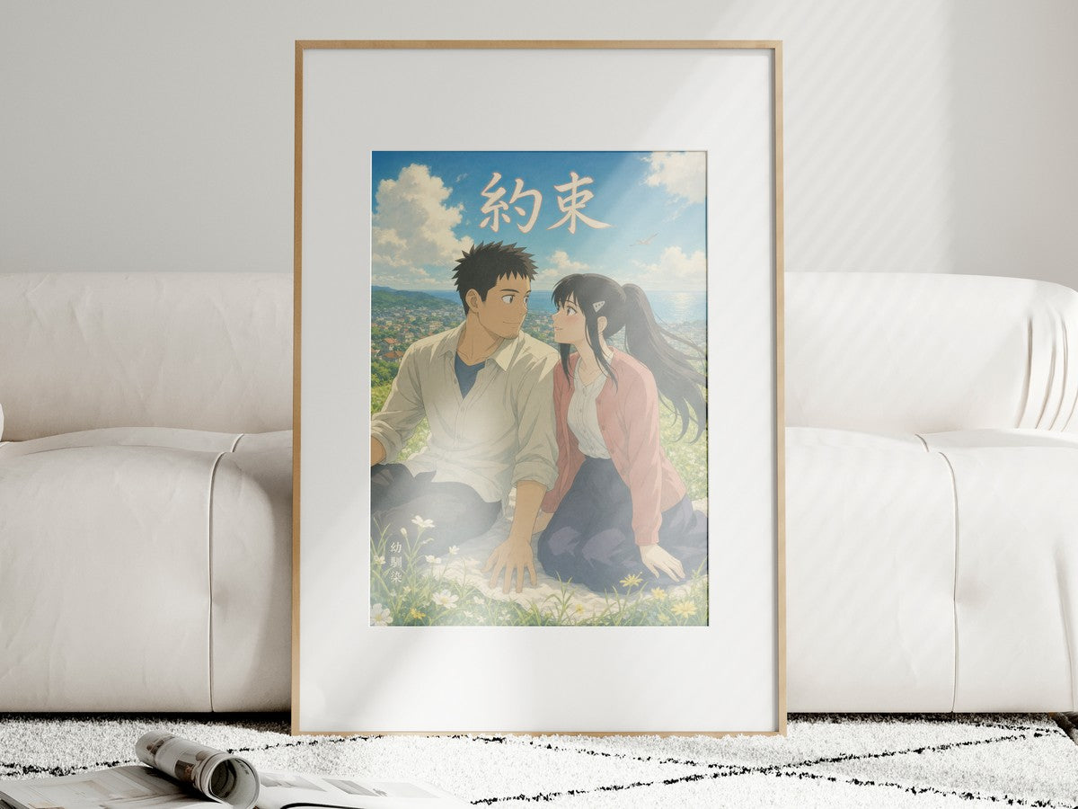 Kaiju No. 8 Kj8 R07 Kafka Mina Hilltop Love Miyazaki Anime Poster