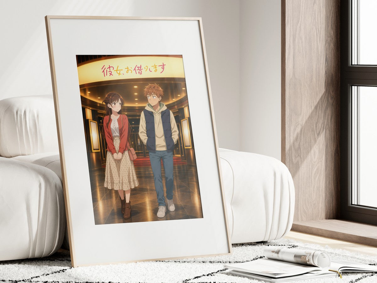 Rent a Girlfriend G4 Movie Date Anime Poster