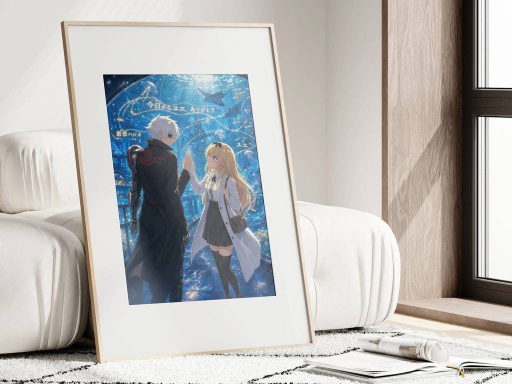 Arifureta Romance Plus Hajime Yue Aquarium Anime Poster