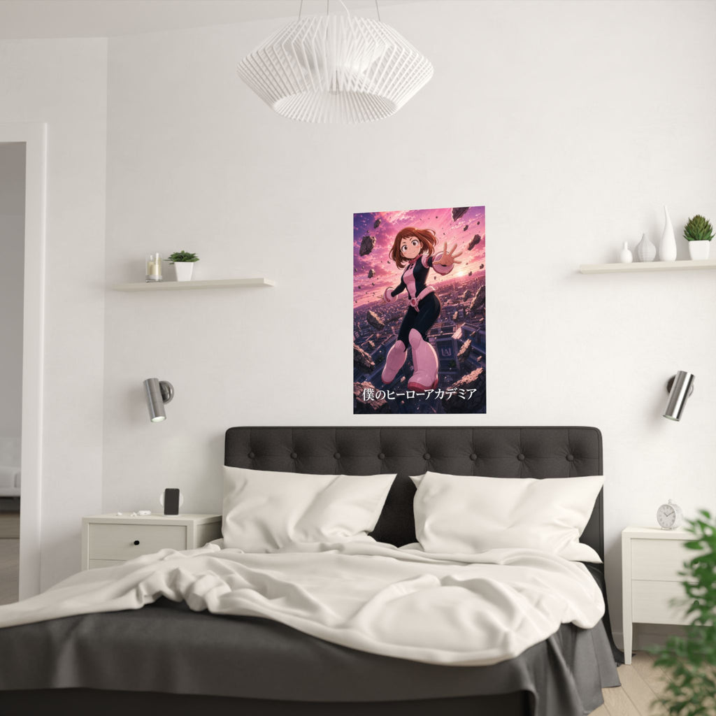 My Hero Academia G2 Uraraka Float Anime Poster