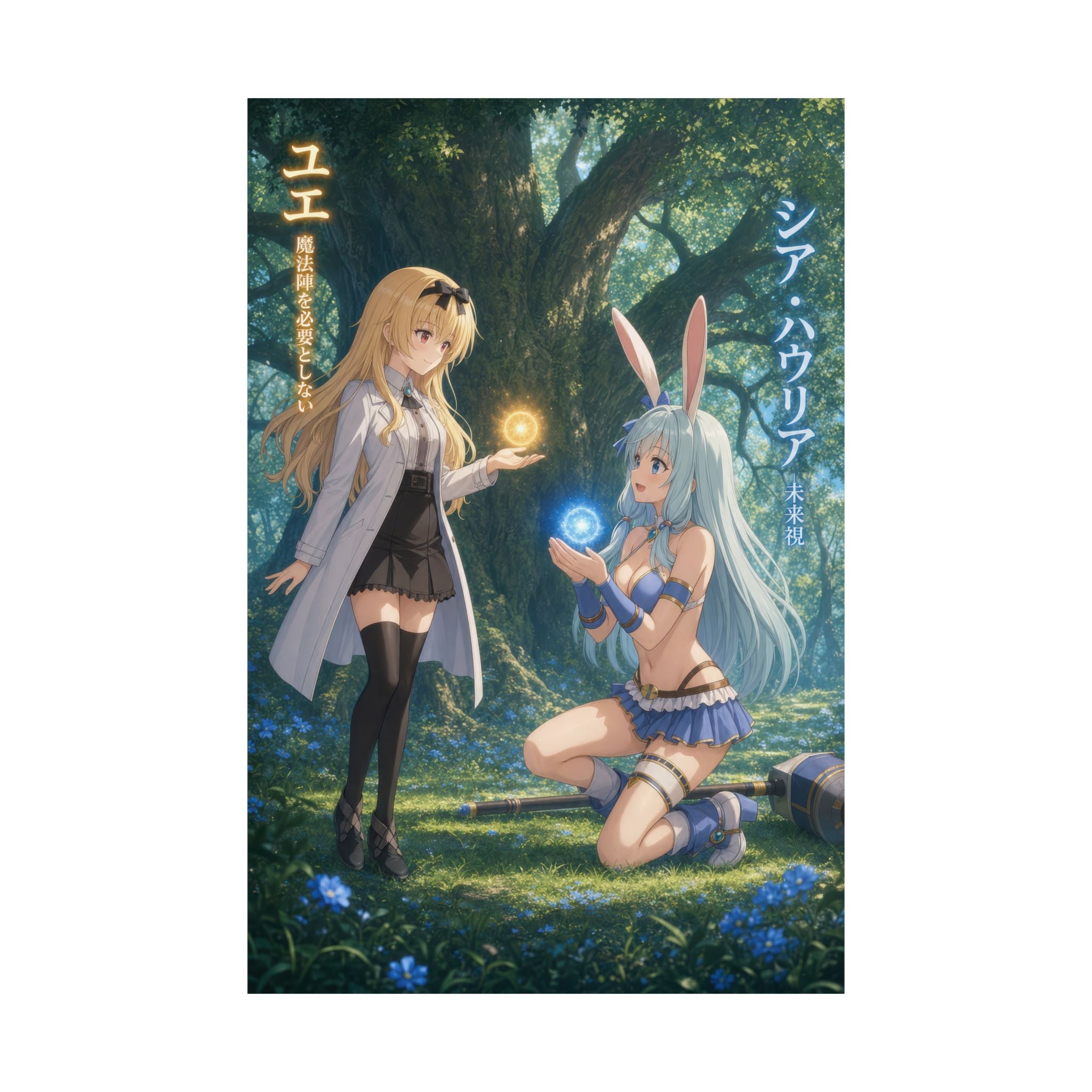 Arifureta Yue Shea Sea Of Trees Magic Training Anime Poster