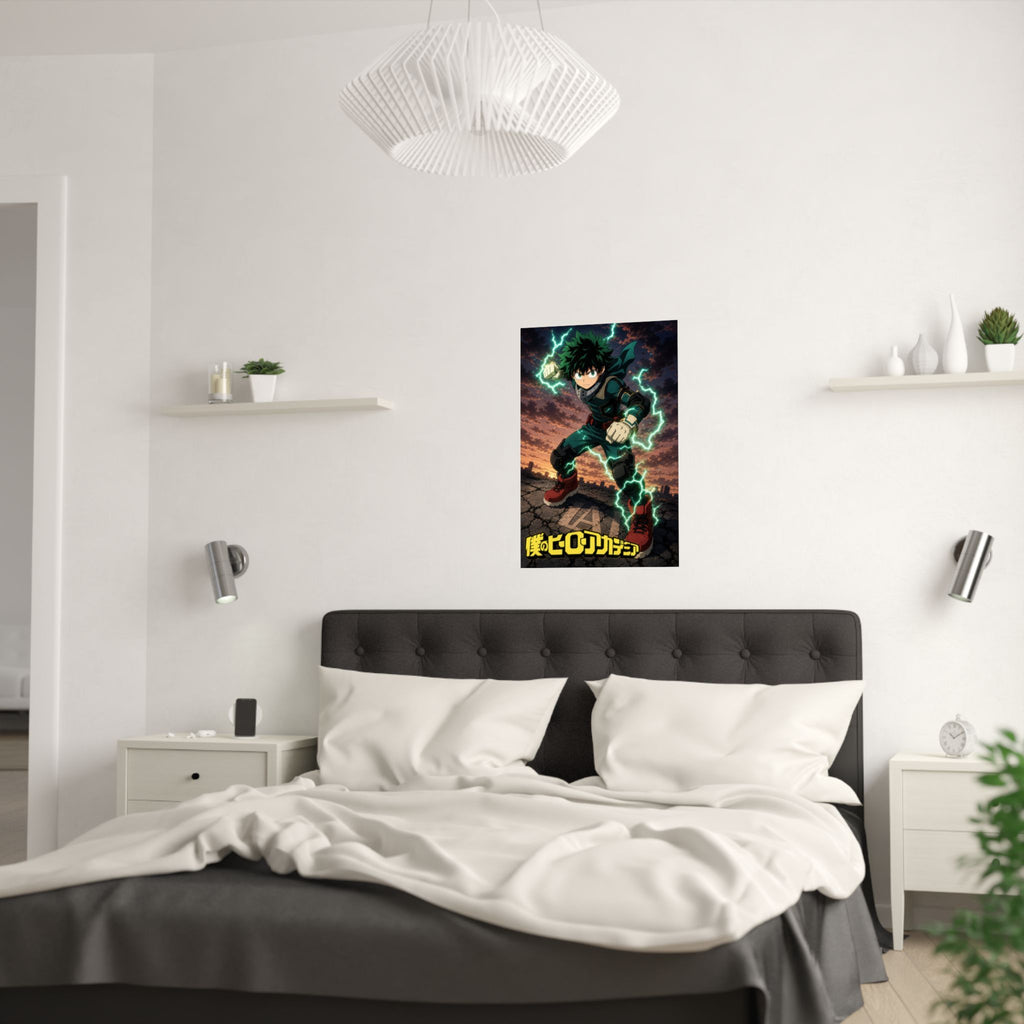 My Hero Academia G1 Deku Fullcowl Anime Poster