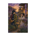 Demon Slayer Giyu Shinobu Ghibli Herb Garden Anime Poster