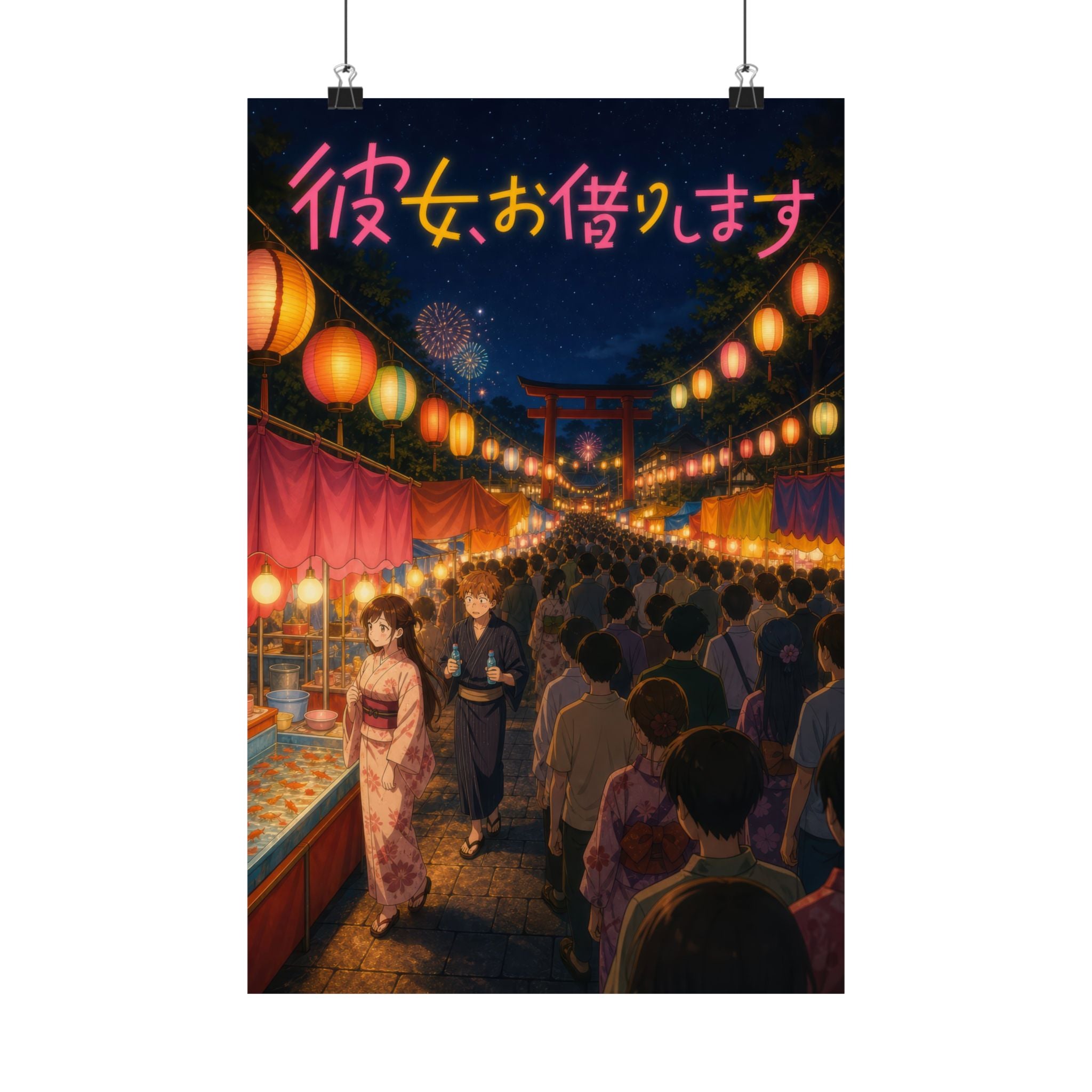 Rent a Girlfriend G10 Festival Wide Anime Poster