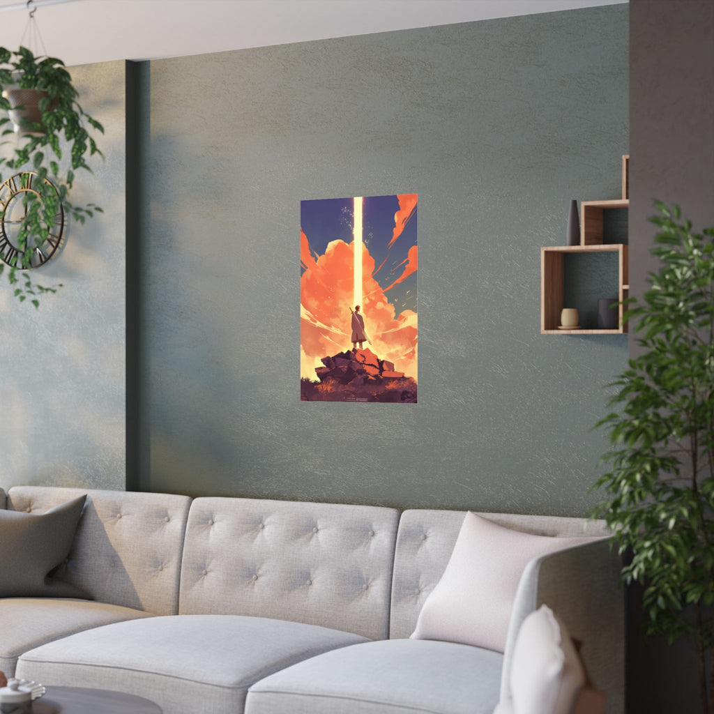 Carpe Diem Sword Anime Poster