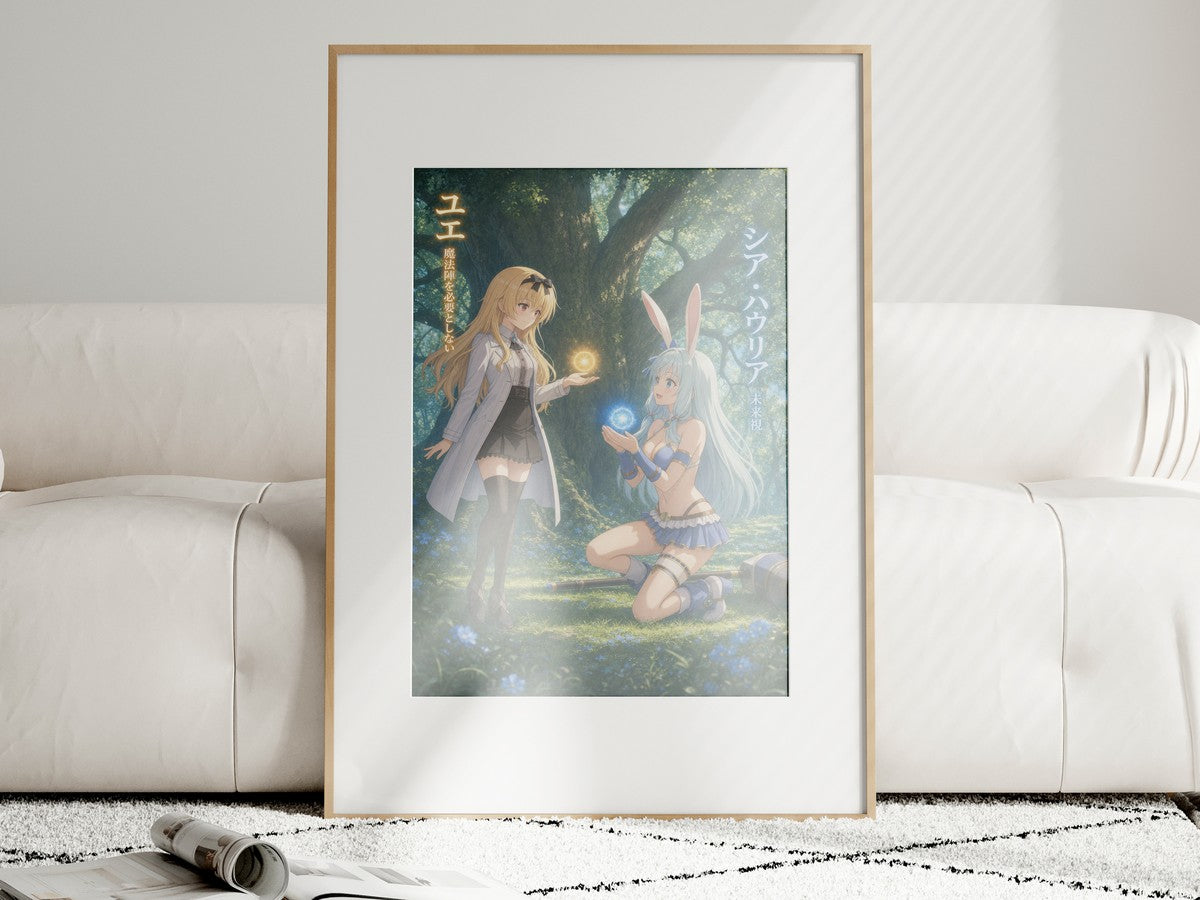 Arifureta Yue Shea Sea Of Trees Magic Training Anime Poster