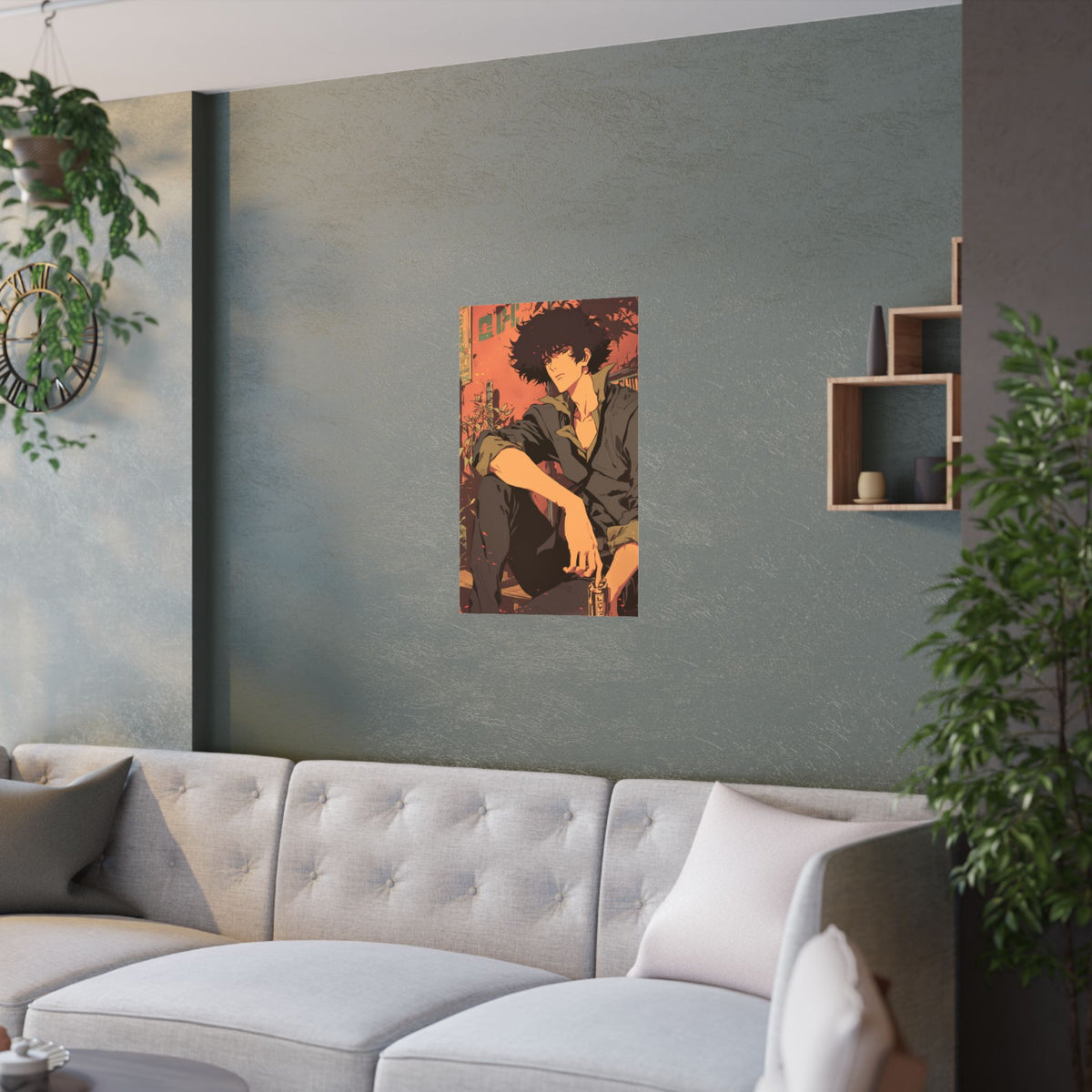 Cowboy Bebop Spike Siegel Anime Poster