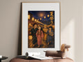 Demon Slayer Summer Festival Miyazaki Lantern Night Anime Poster