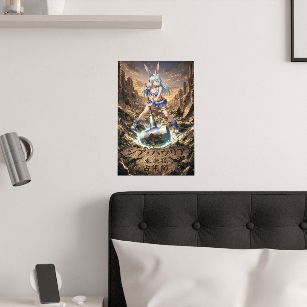 Arifureta Shea Hammer Impact Physical Power Anime Poster