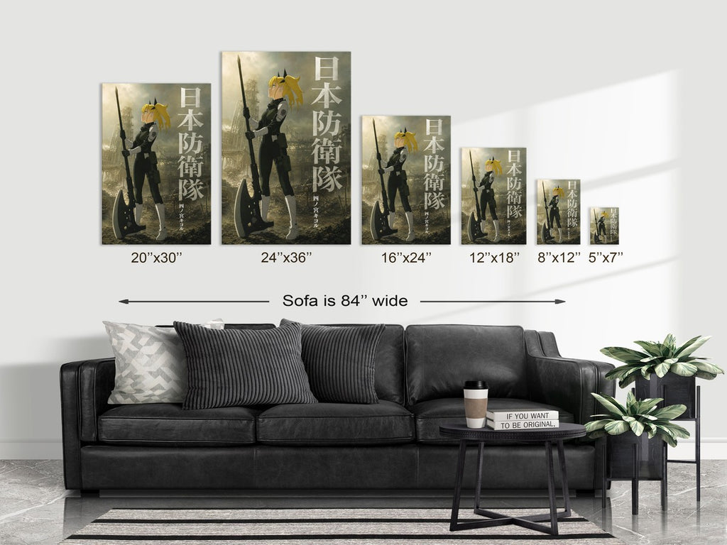 Kaiju No. 8 New30 N05 Kikoru Axe Anime Poster