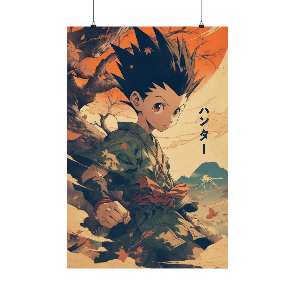 Gon Hunter x Hunter Anime Poster