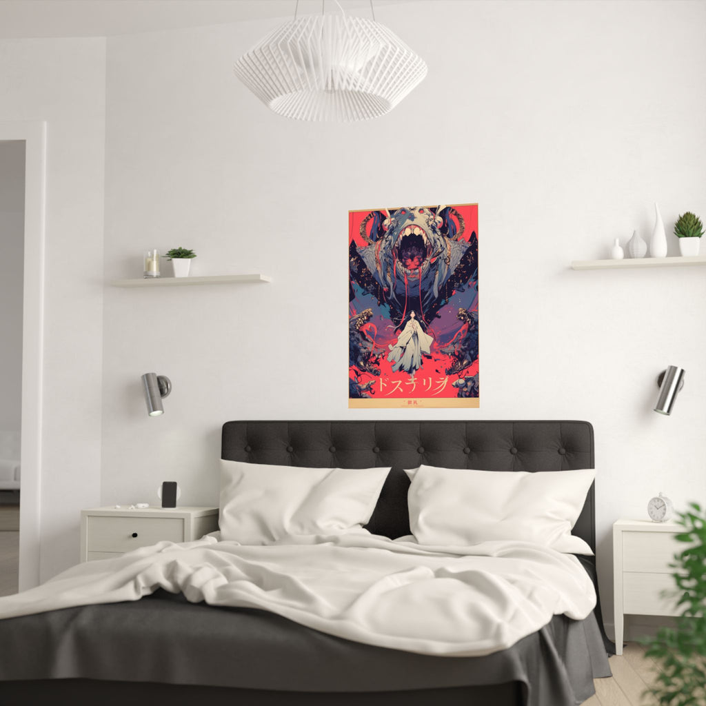 Gluttony - Woman Monster Anime Poster