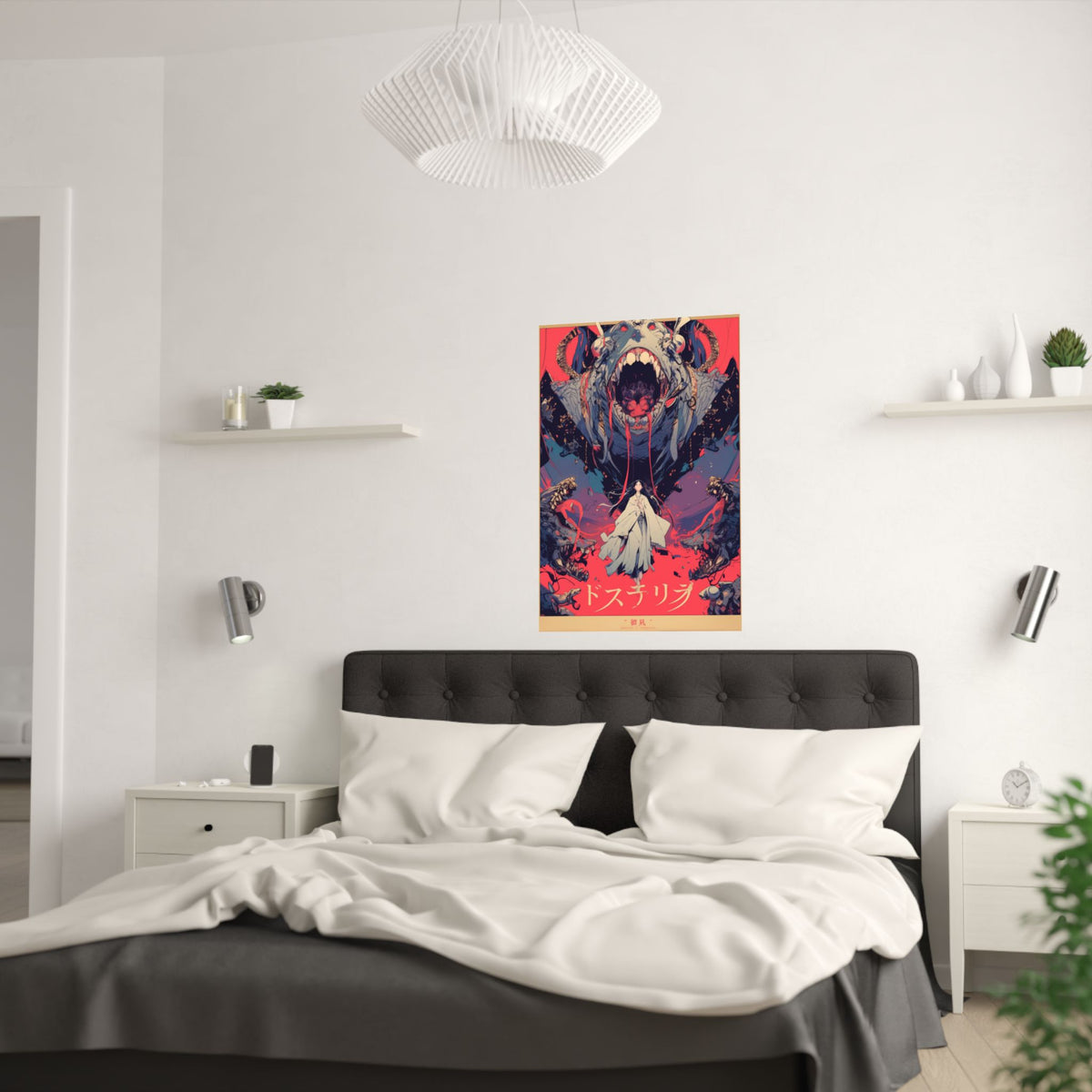 Gluttony - Woman Monster Anime Poster