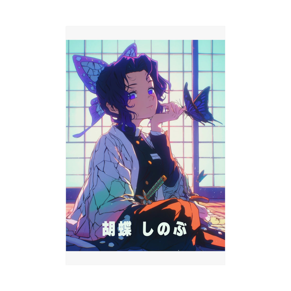 Demon Slayer Shinobu Kocho Anime Poster