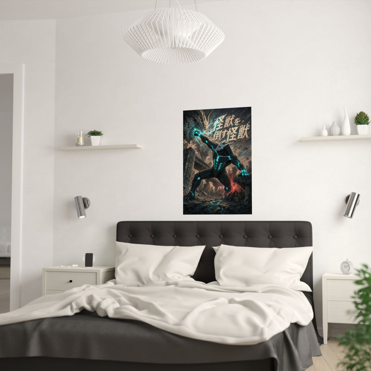 Kaiju No. 8 Kj8 C04 Kaiju8 Hero Monster Rescue Anime Key Art Anime Poster