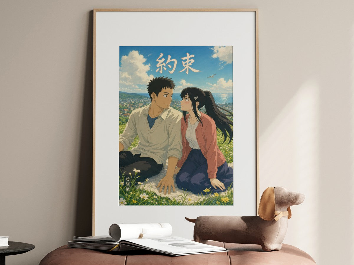 Kaiju No. 8 Kj8 R07 Kafka Mina Hilltop Love Miyazaki Anime Poster