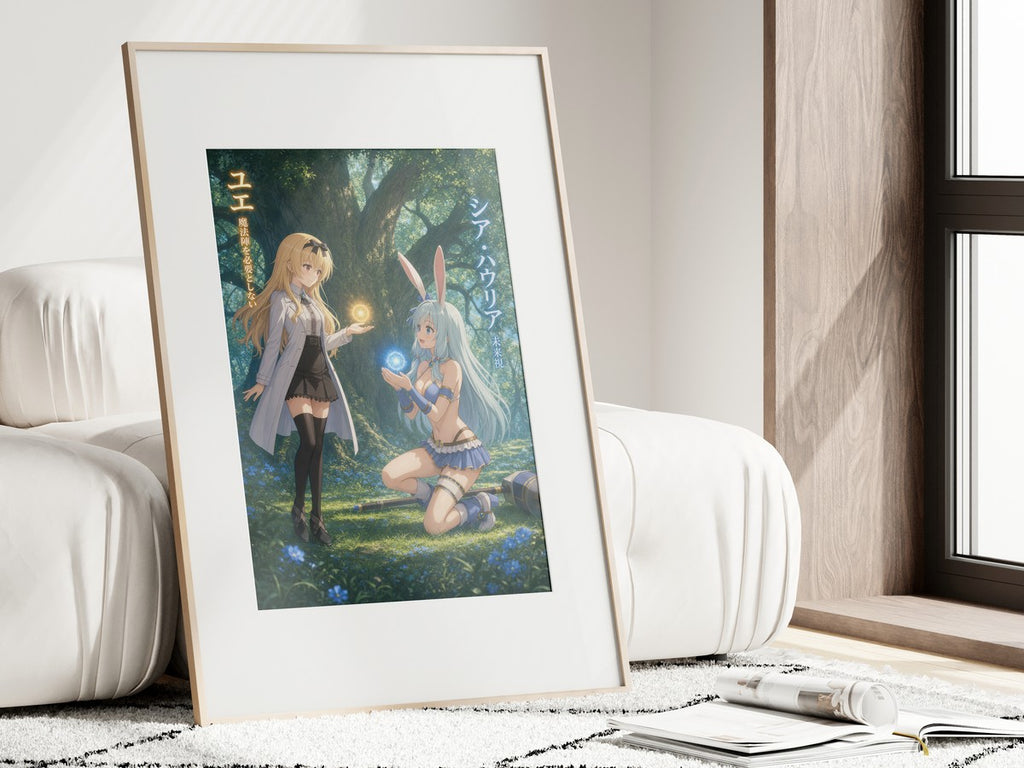 Arifureta Yue Shea Sea Of Trees Magic Training Anime Poster