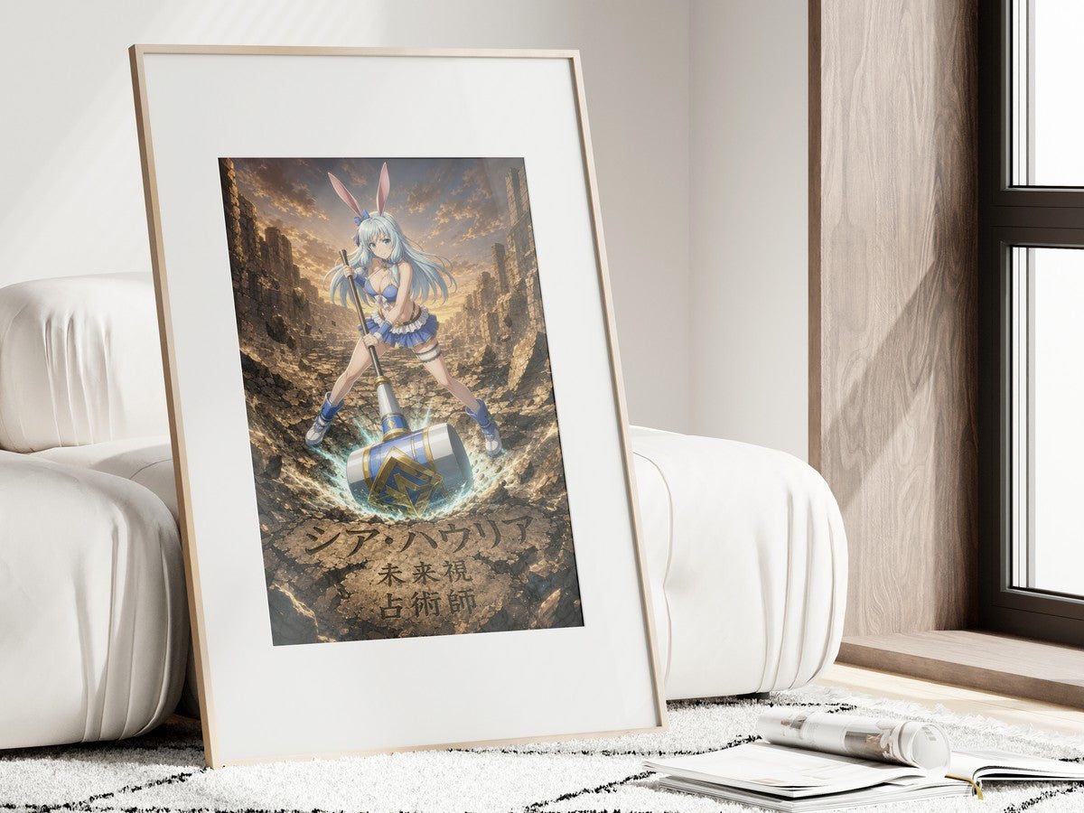 Arifureta Shea Hammer Impact Physical Power Anime Poster