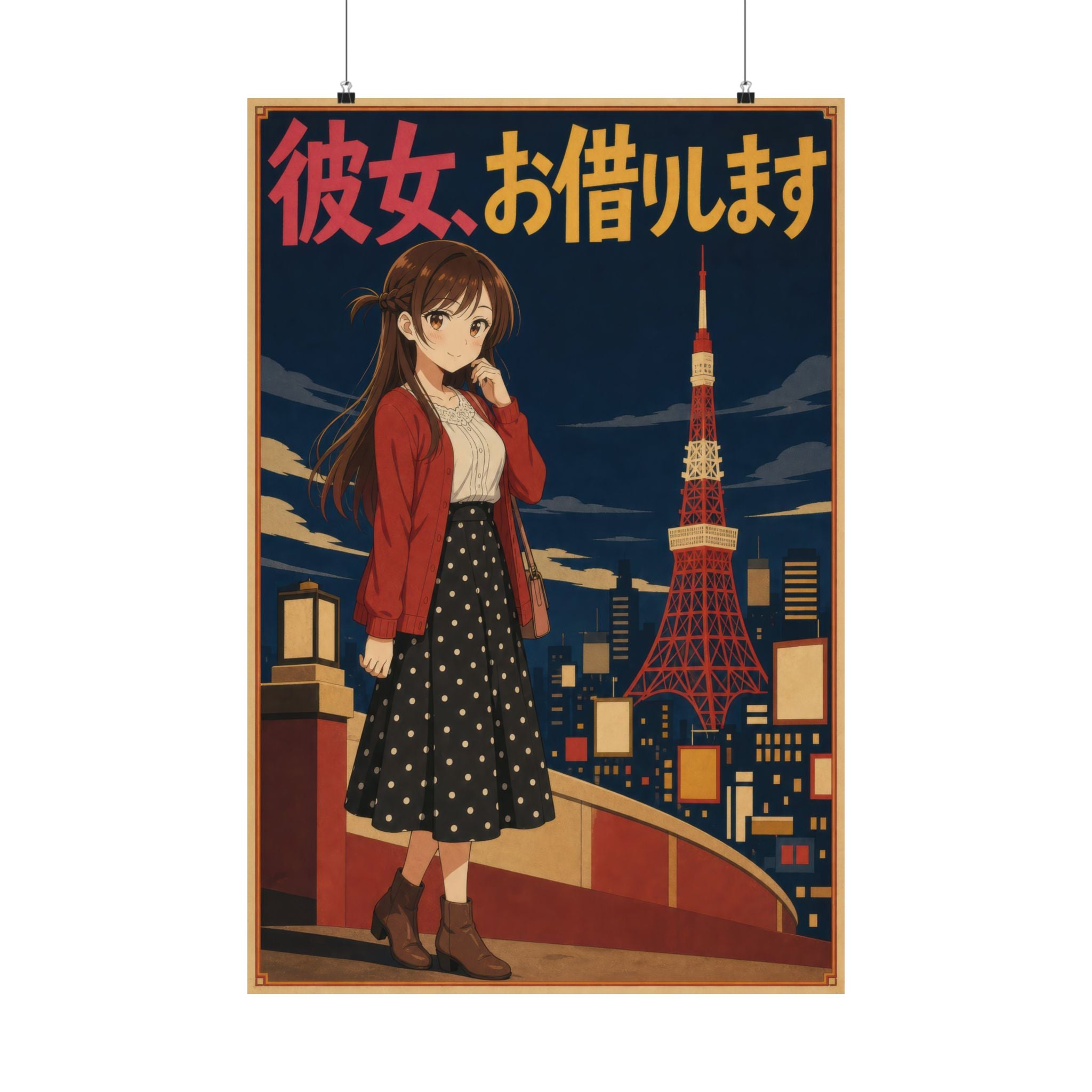 Rent a Girlfriend G7 Chizuru Travel Anime Poster