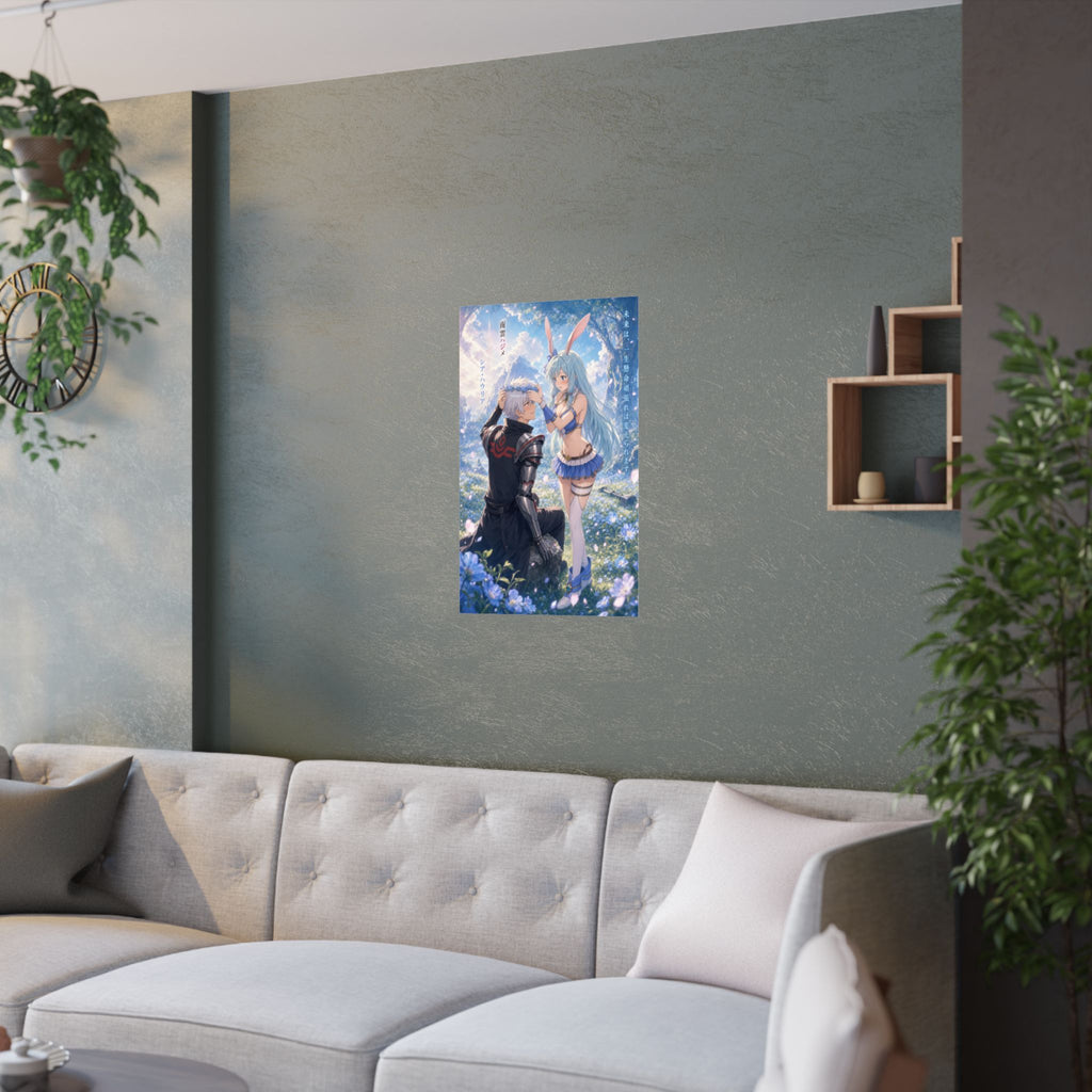 Arifureta Romance Plus Hajime Shea Flower Crown Anime Poster