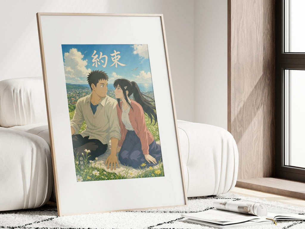 Kaiju No. 8 Kj8 R07 Kafka Mina Hilltop Love Miyazaki Anime Poster