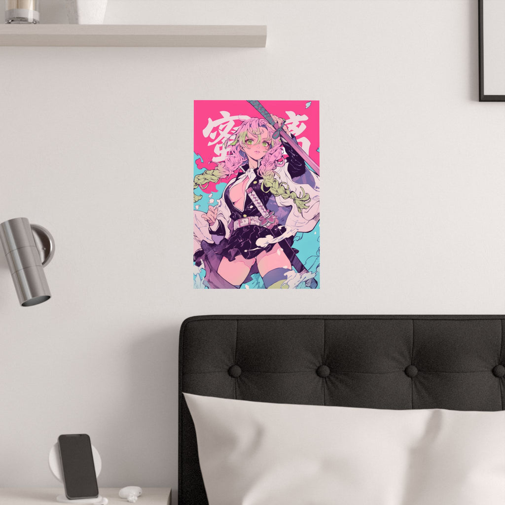 Demon Slayer Mitsuri Kanroji The Love Hashira Anime Poster