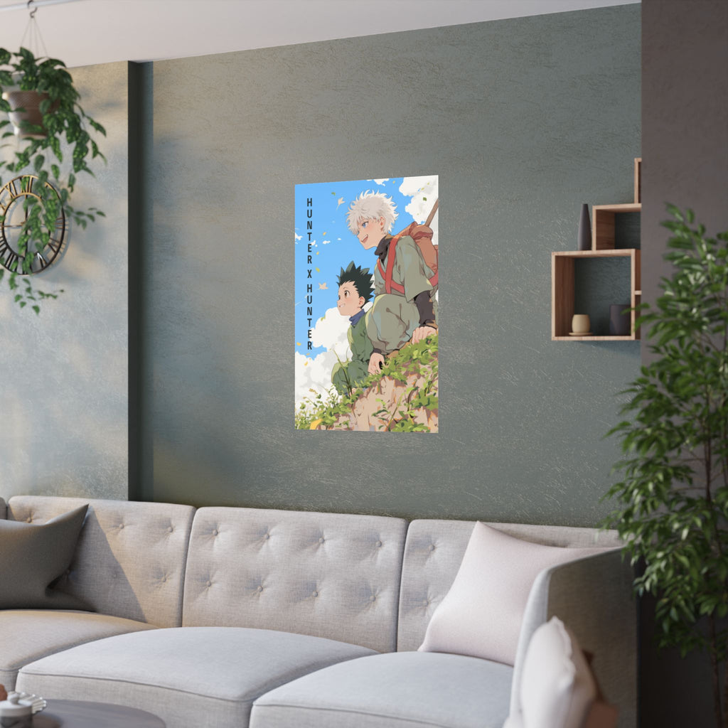 Hunter x Hunter Gon and Killua Anime Poster