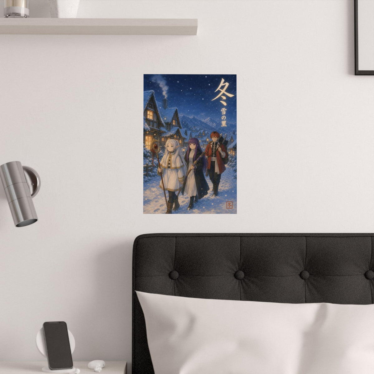 Frieren Fs04 Winter Anime Poster