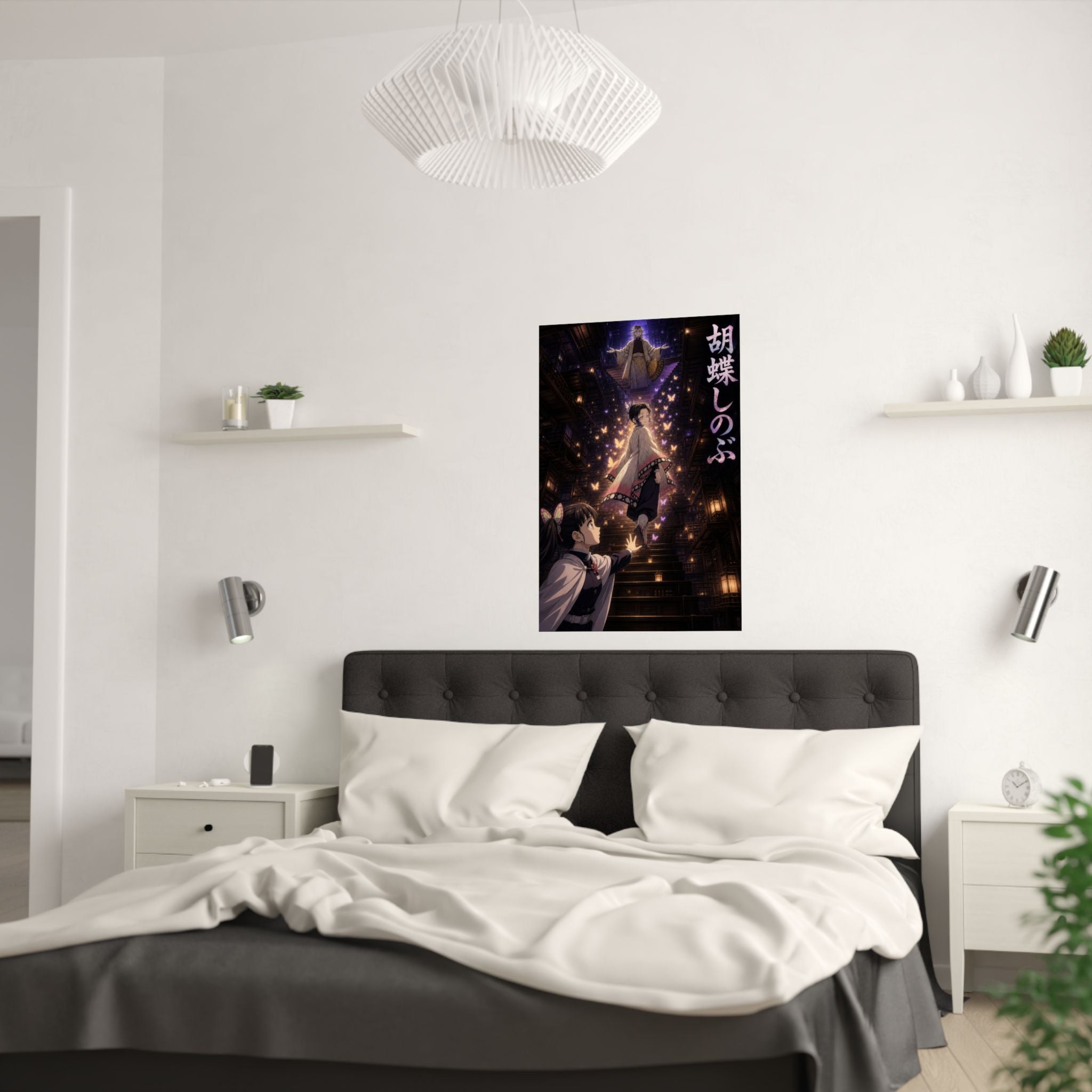 Demon Slayer Shinobu Farewell Butterfly Vertical Anime Poster