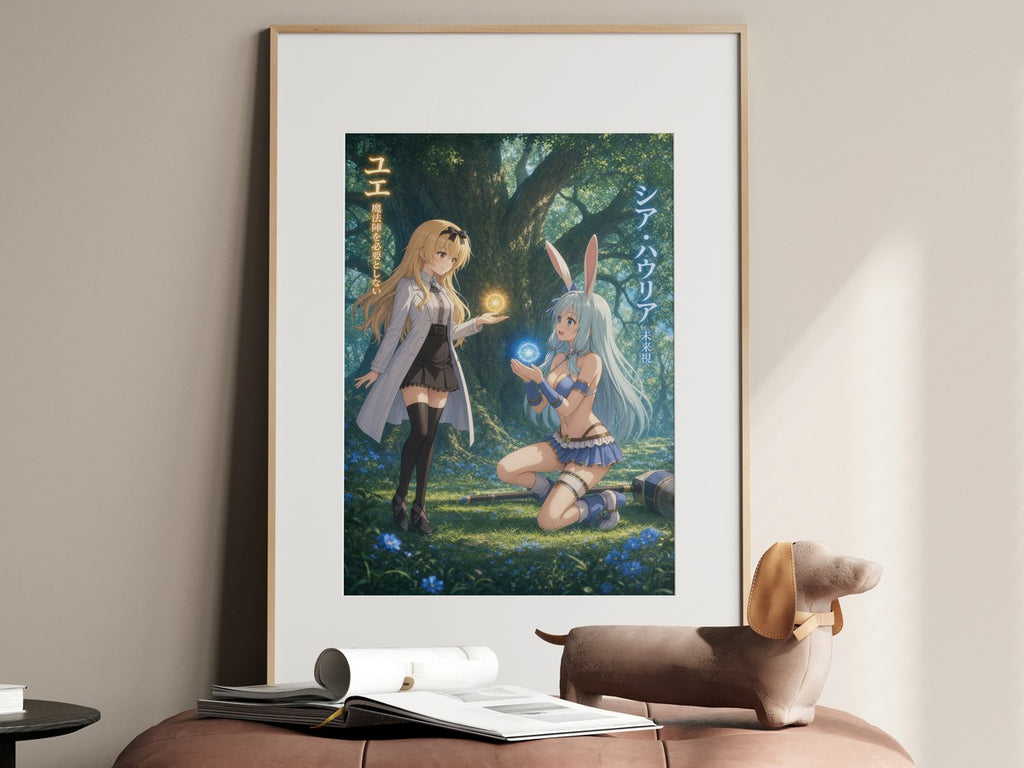 Arifureta Yue Shea Sea Of Trees Magic Training Anime Poster