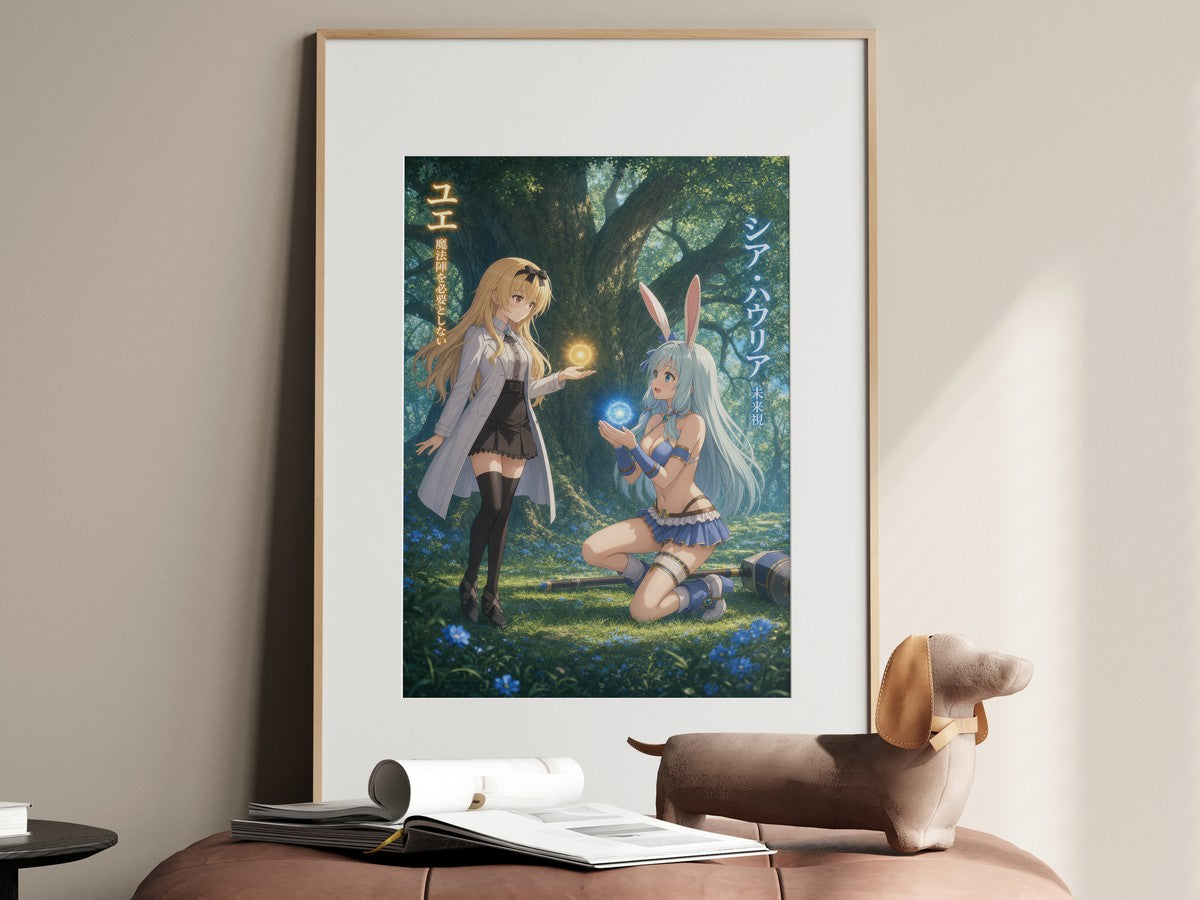 Arifureta Yue Shea Sea Of Trees Magic Training Anime Poster
