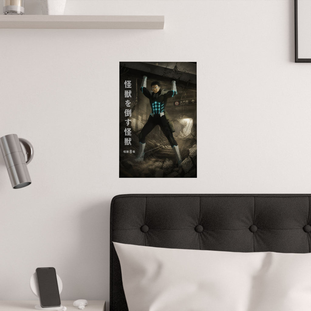 Kaiju No. 8 New30 N03 Subway Rescue Anime Poster