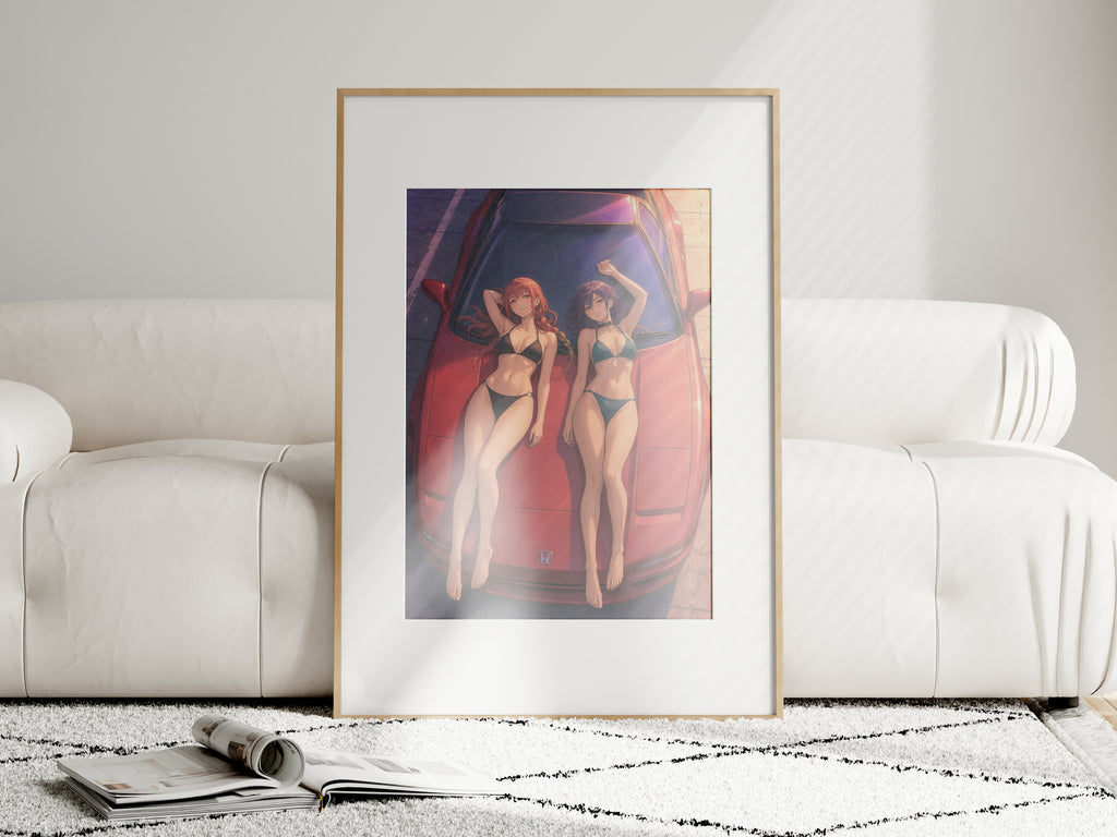 Makima Reze Chainsaw Man Anime Poster Devil Women Art Print