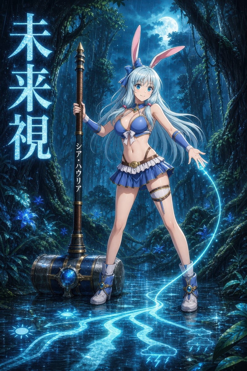 Arifureta Shea Future Sight Heroine Power Portrait Anime Poster
