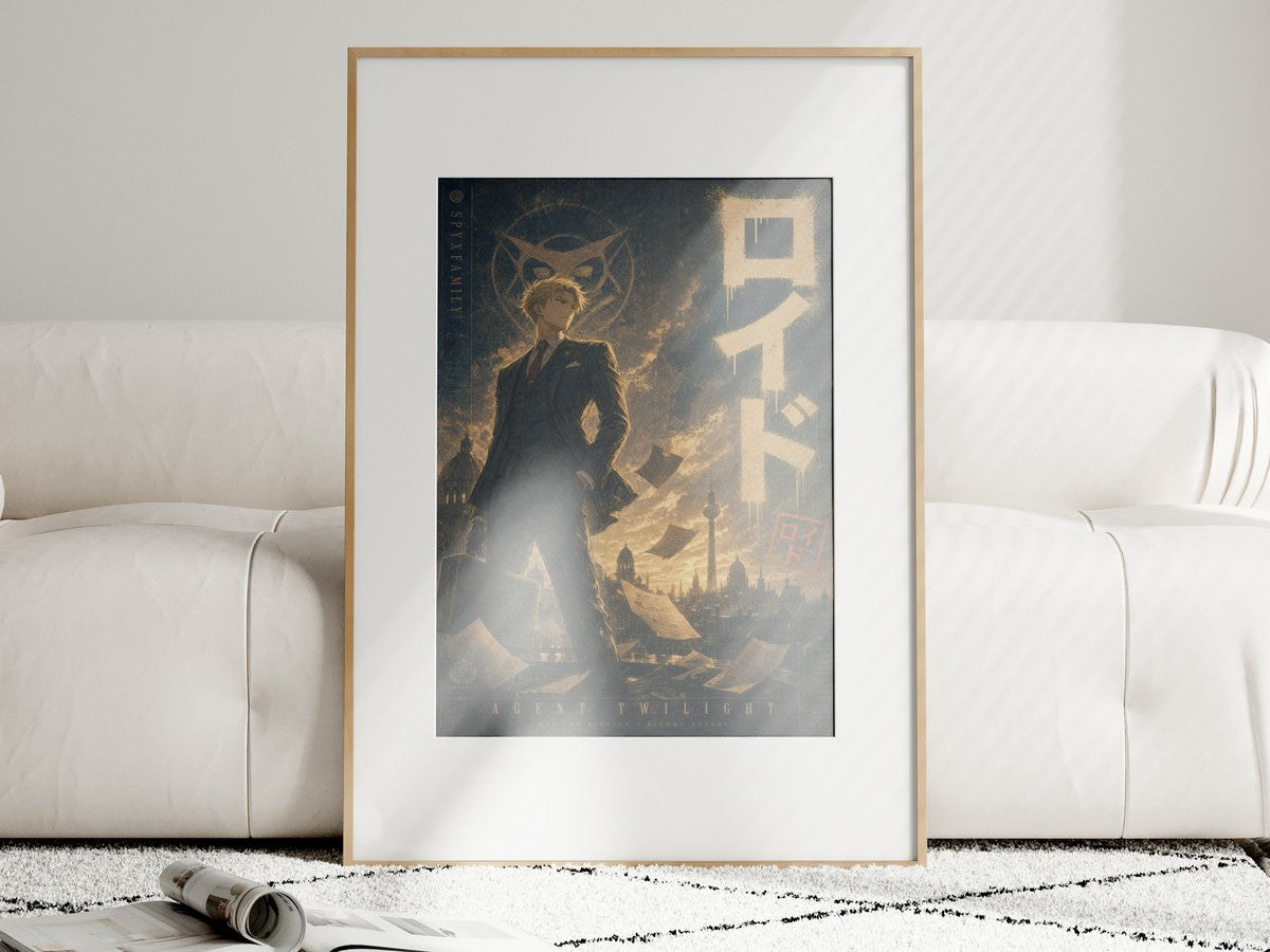 Spy x Family Loid Agent Twilight Anime Poster