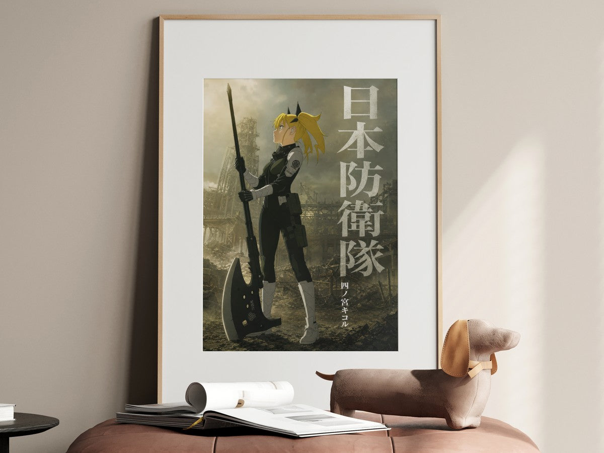 Kaiju No. 8 New30 N05 Kikoru Axe Anime Poster