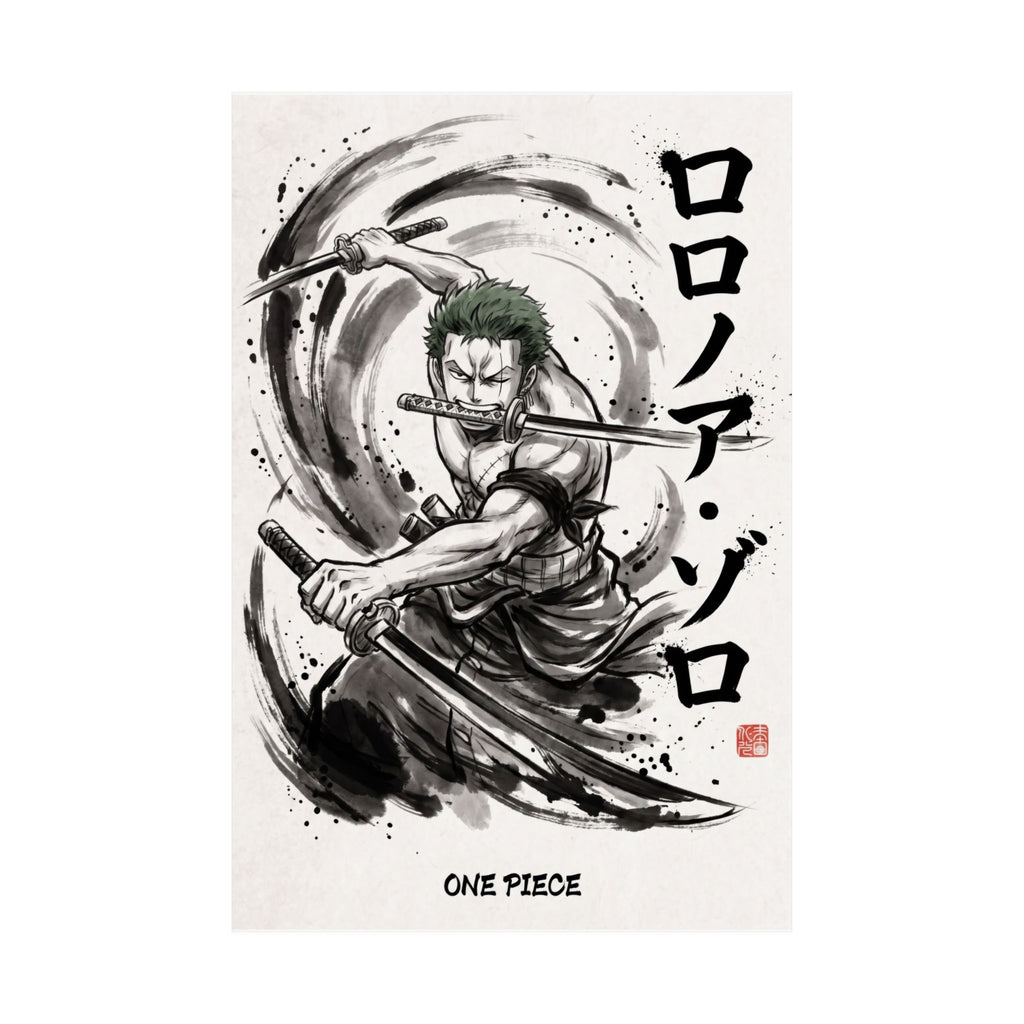One Piece Zoro V1 Anime Poster