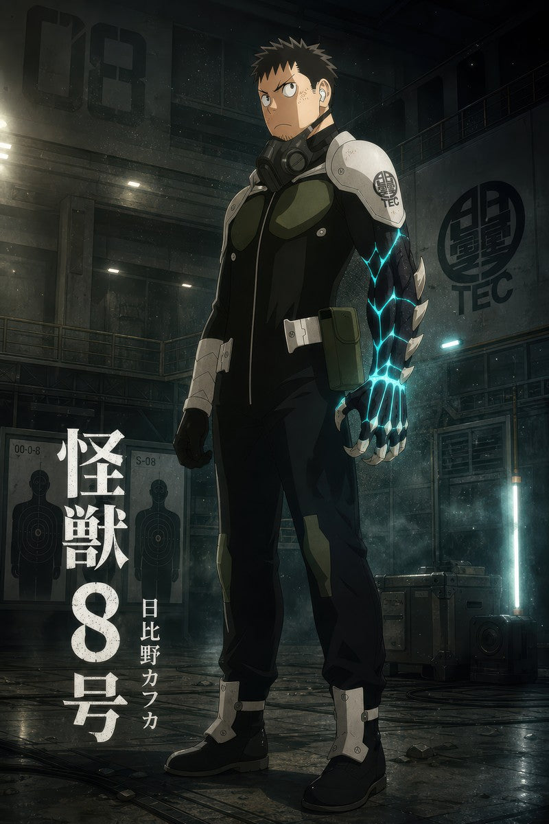 Kaiju No. 8 New30 N01 Kafka Forearm Anime Poster