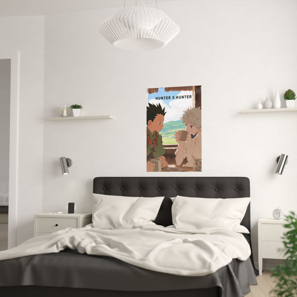 Hunter x Hunter Coffee Anime Poster