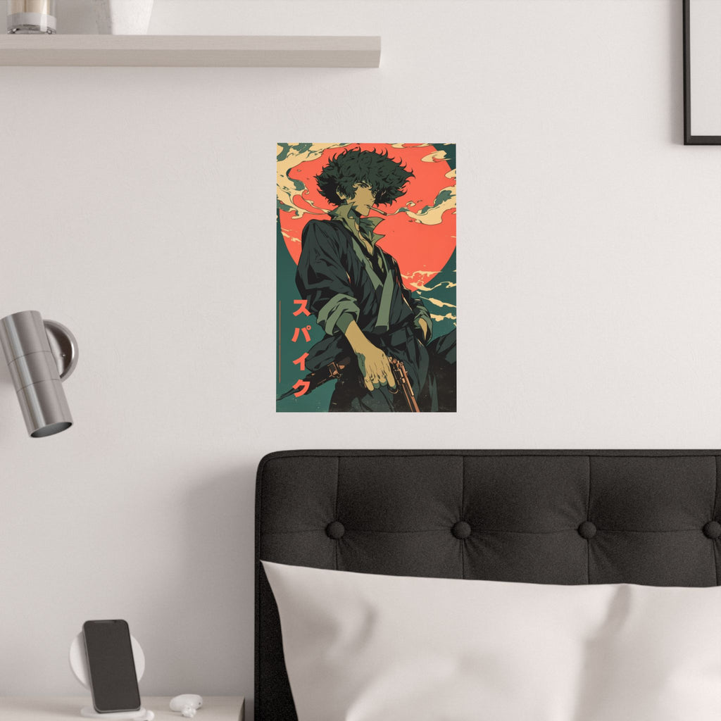 Cowboy Bebop Spike Spiegel Anime Poster